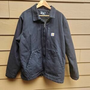 Carhartt Men's jacket Large Sherpa-Lined Field Jacket - Loose Fit
